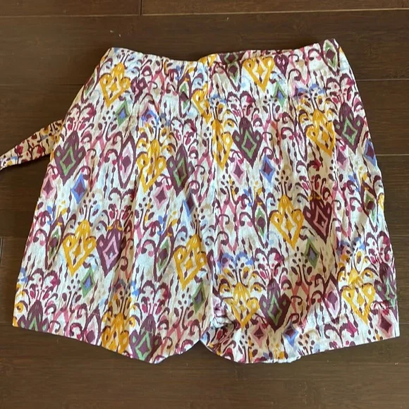 Zara Linen Mini Skirt - Picture 2 of 5